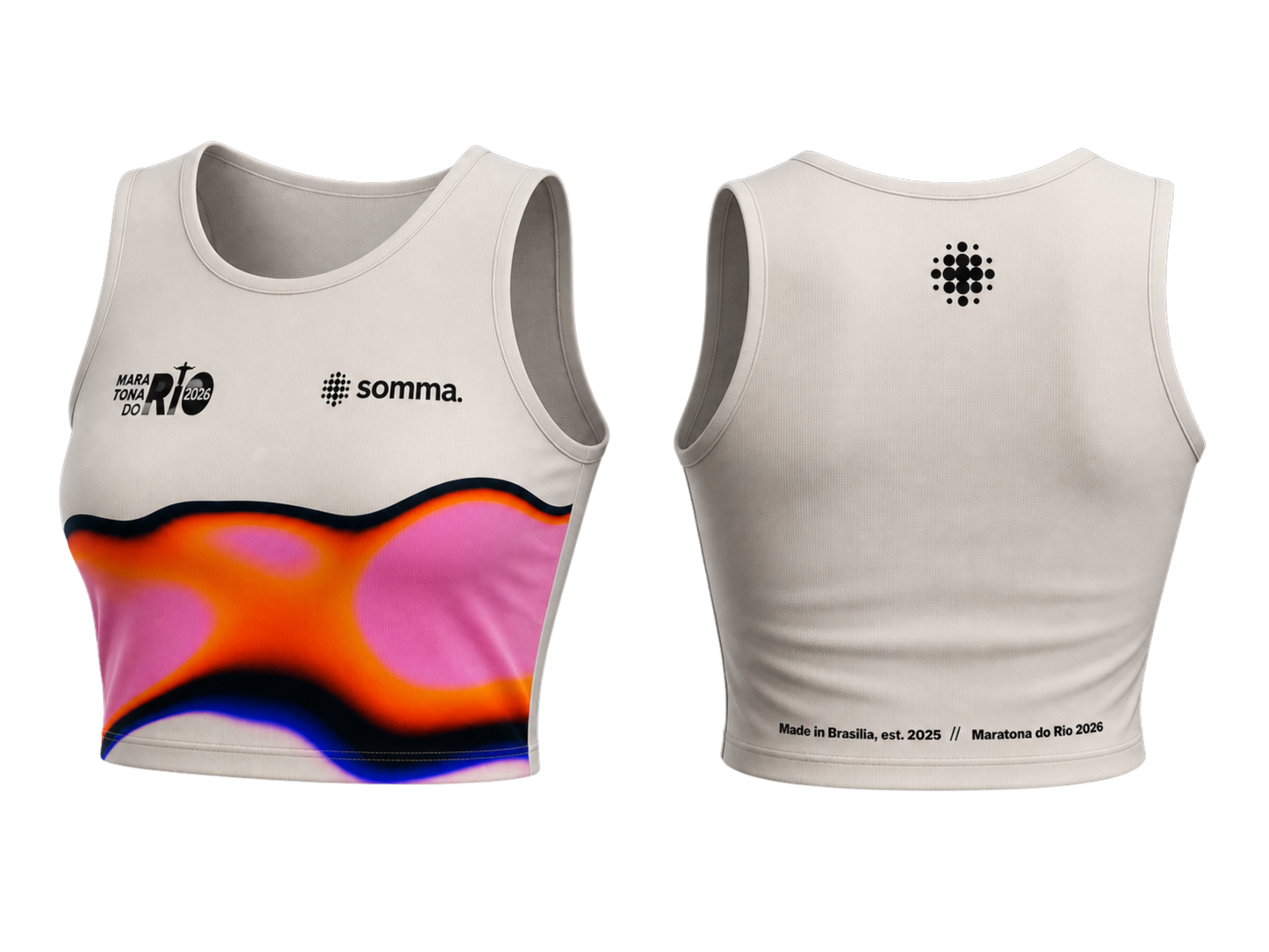 Cropped Feminino Maratona Rio 2026