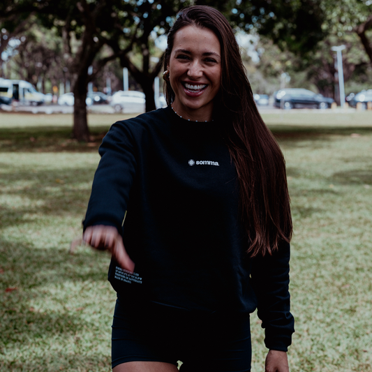 Moletom Preto Somma Club