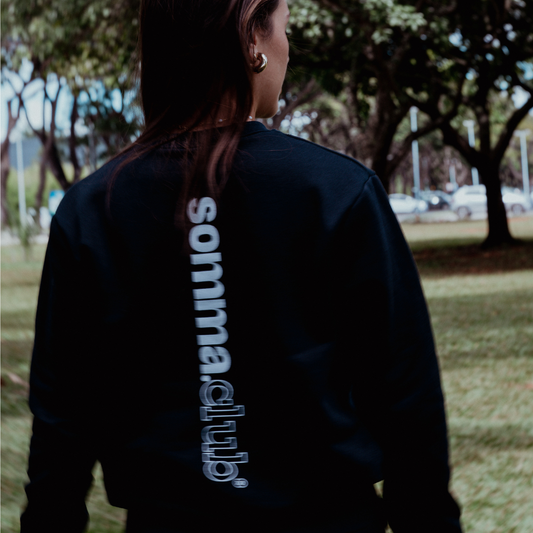Moletom Preto Somma Club