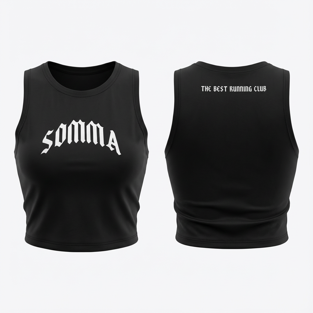 Cropped Preto Performance