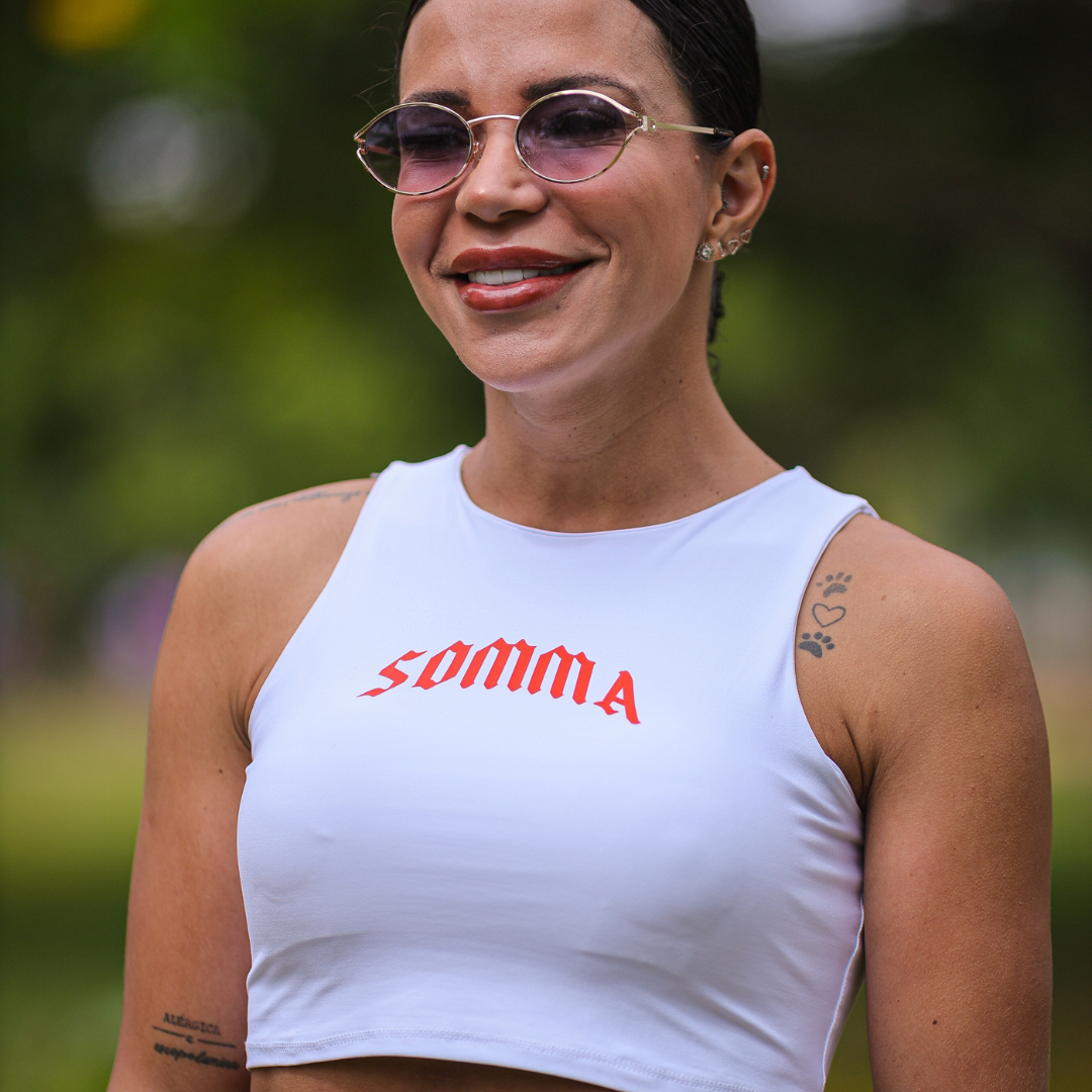 Cropped Suplex Branco